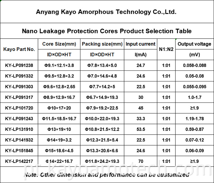 Nano Leakage Protection Core